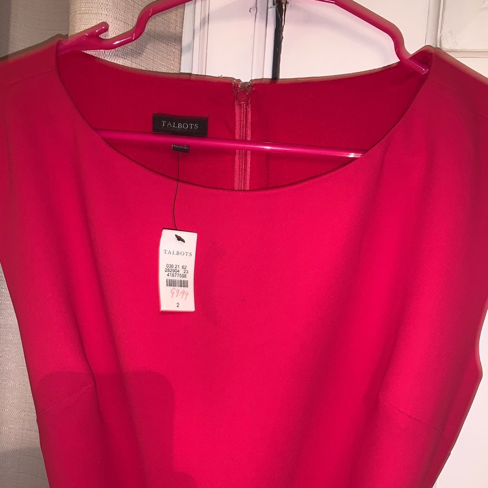 Talbots  NWT size 2 Coral  Jumpsuit